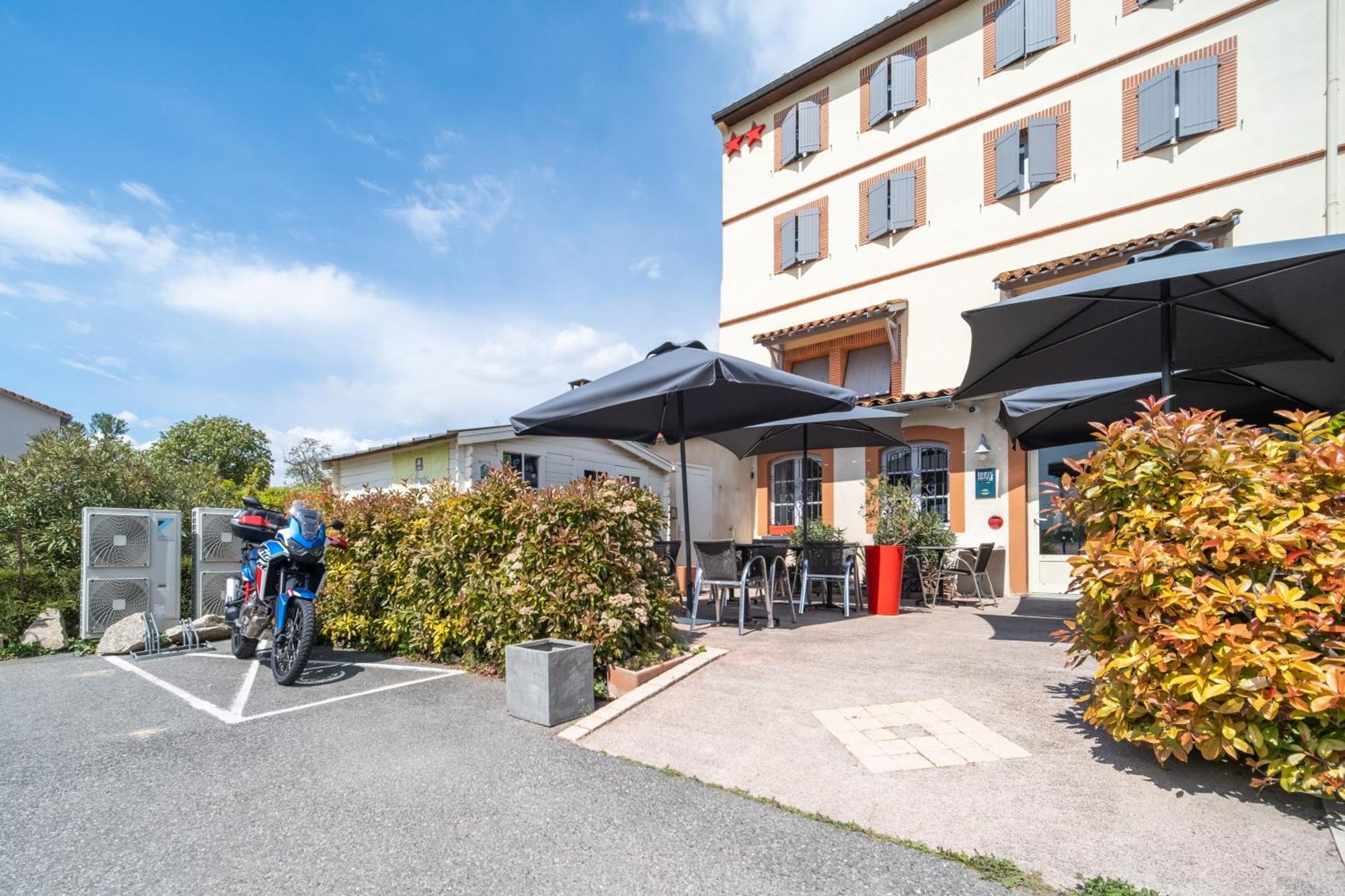 Hotel Restaurant Du Lauragais Logis De France Villefranche-de-Lauragais Eksteriør billede