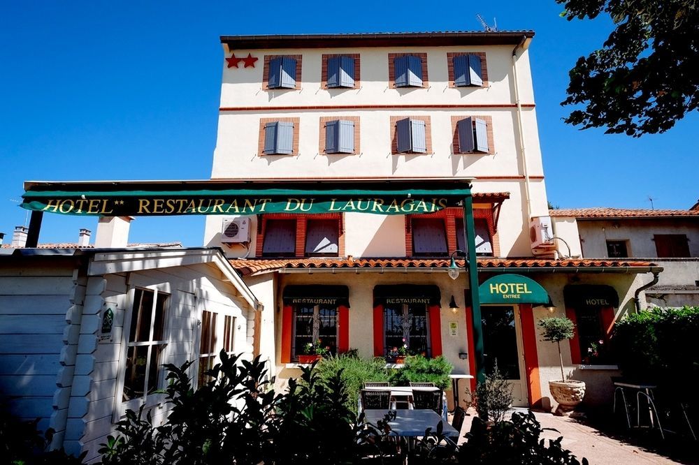 Hotel Restaurant Du Lauragais Logis De France Villefranche-de-Lauragais Eksteriør billede